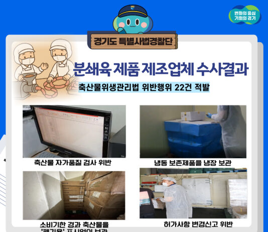경기도, ‘햄버거병을 막아라’ 분쇄육 제품 제조업체 불법행위 22건 적발