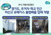 경기도, 주거지·학교 인근서 미신고 유해가스 불법배출한 업체 10곳 적발